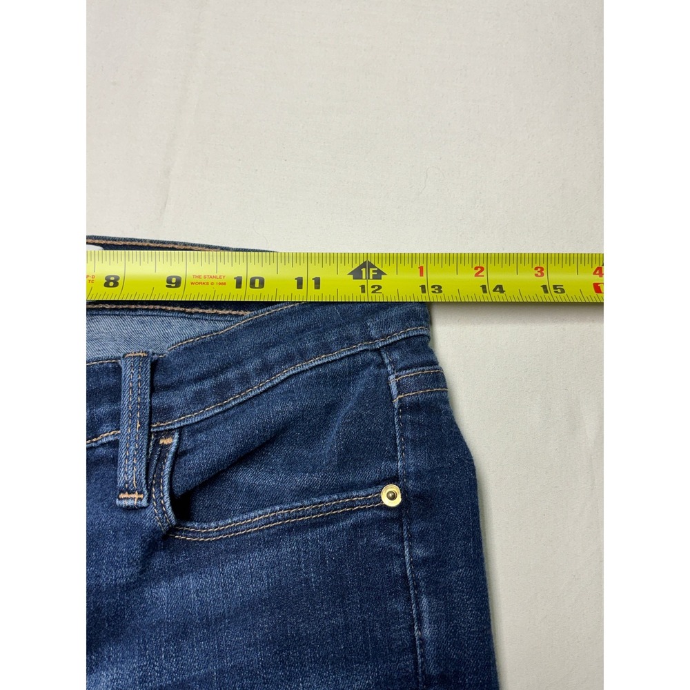 FRAME Le High Skinny Crop Jeans Dark Wash Women's Size 26X27 - Picture 10 of 14